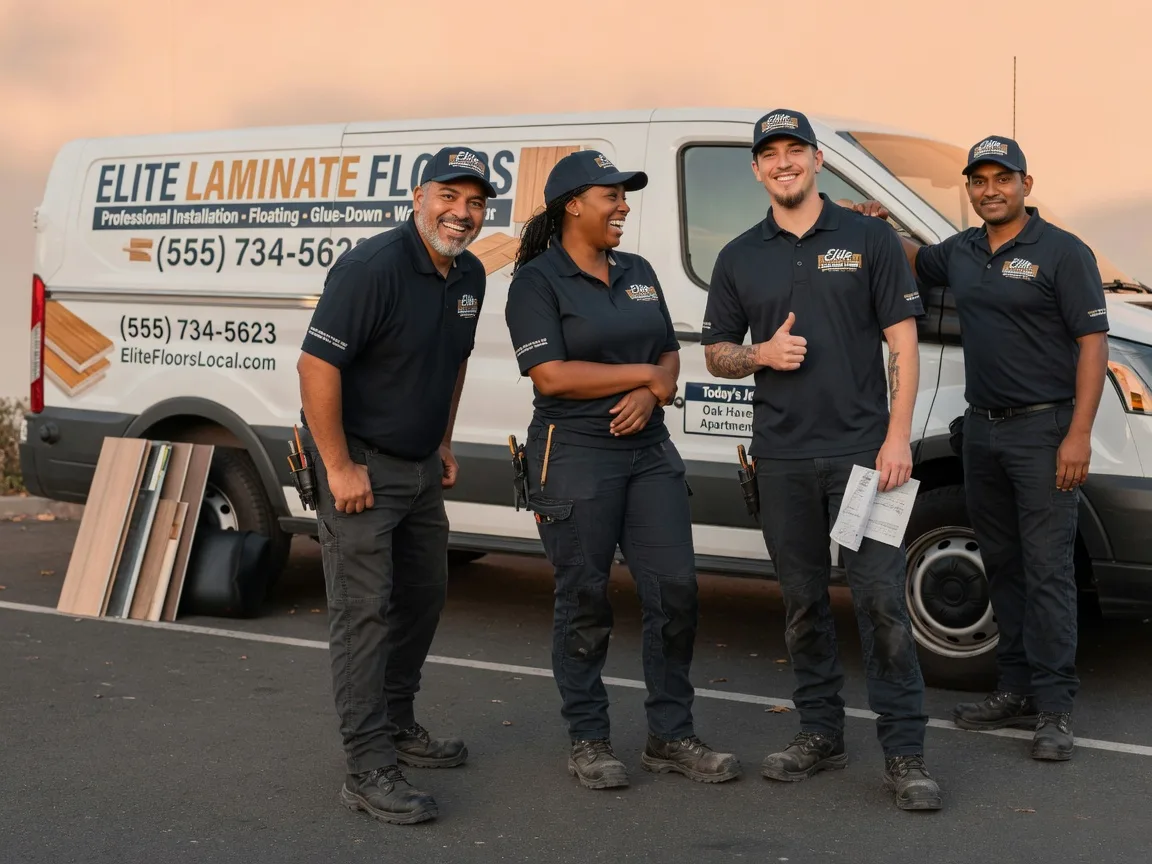 Laminate flooring installation company in Birmingham, IA